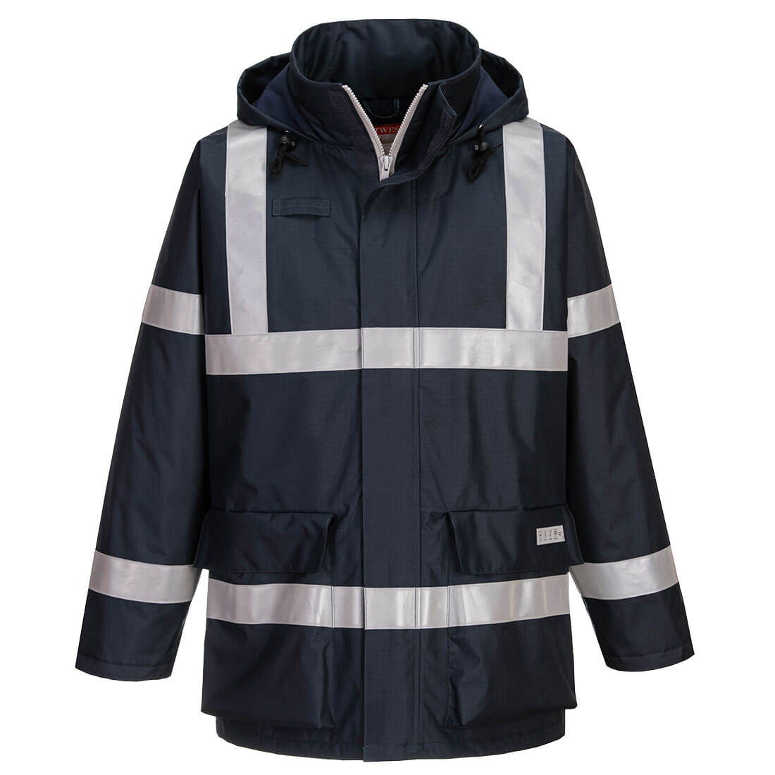 Chaqueta Antiestática E Ignífuga Bizflame Rain / S / Azulina_0