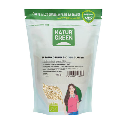 Semillas de Sésamo Crudo Bio NaturGreen 400 gr