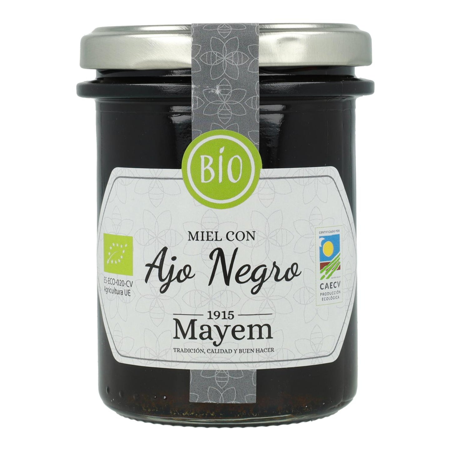 Miel con ajo negro bio Mayem 275 g