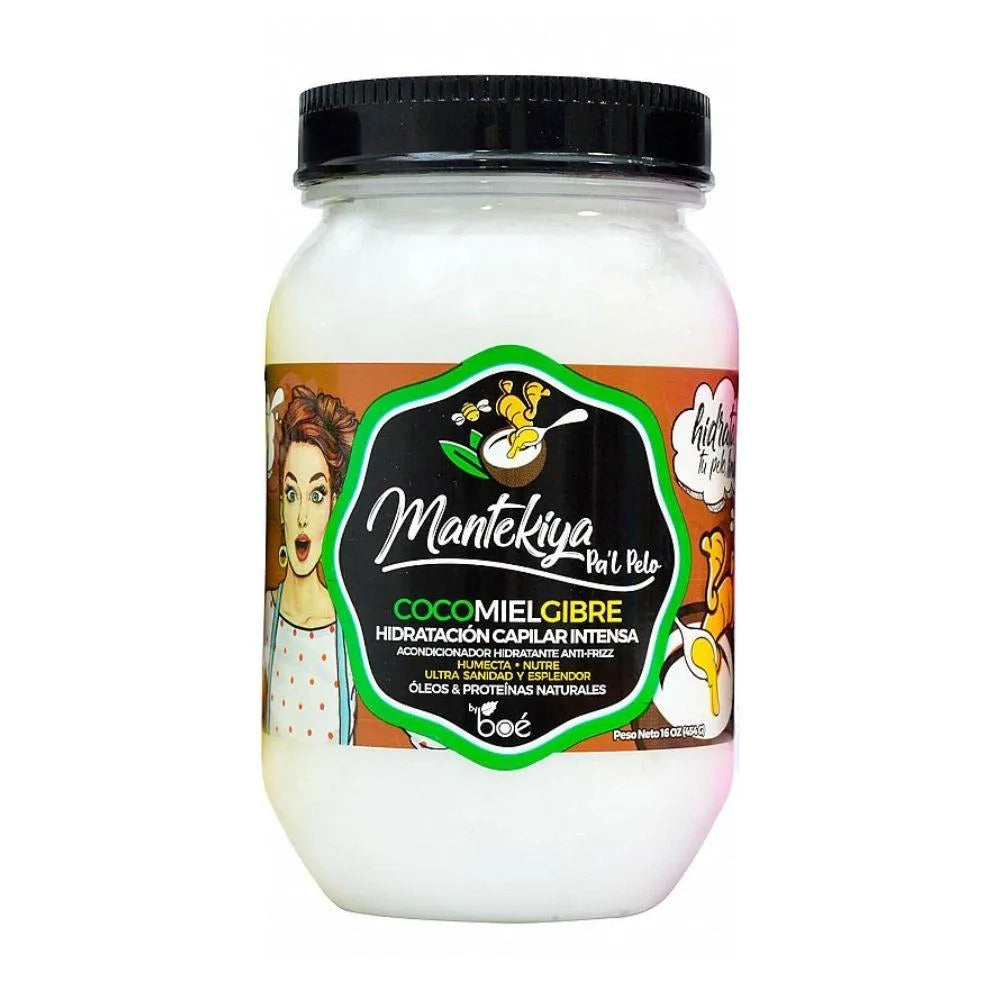 Mantekiya Pa’l Pelo Cocomieljibre 454g_0