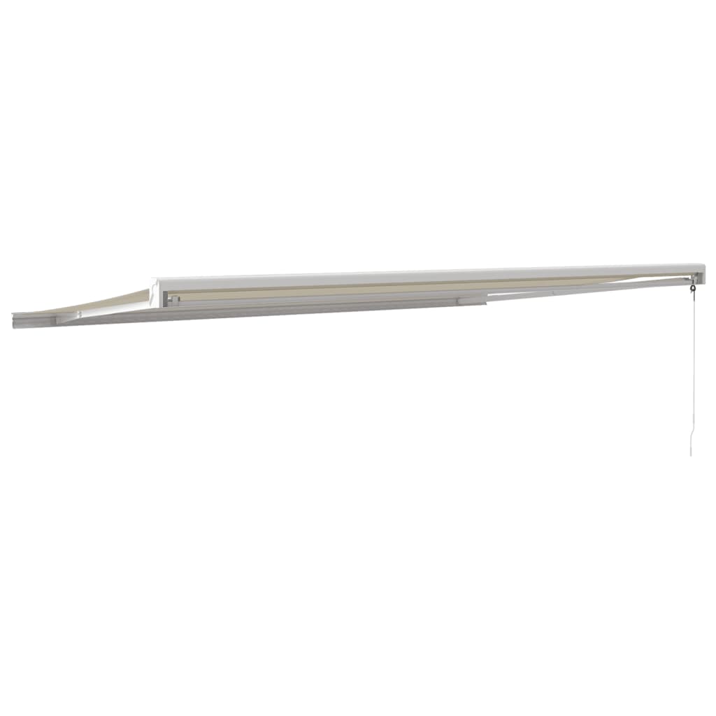 Toldo Retráctil Aluminio Y Tela Color Crema 5x3 M_4