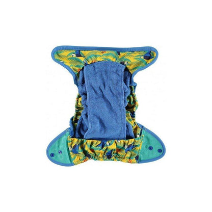 Pañal de Tela de Bambú Loro Corchetes Close Pop-In