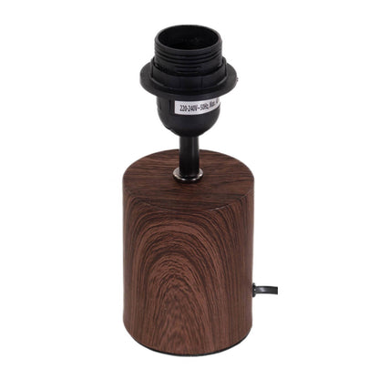 Well Home Lampara De Sobremesa Con Base Metálica Ø18x29,5cm