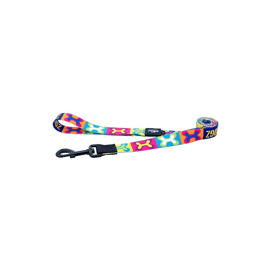 Correa Para Perro, Modelo Fusion De Rogz, Estampado Pop Art. Talla S (8-14kg)_3
