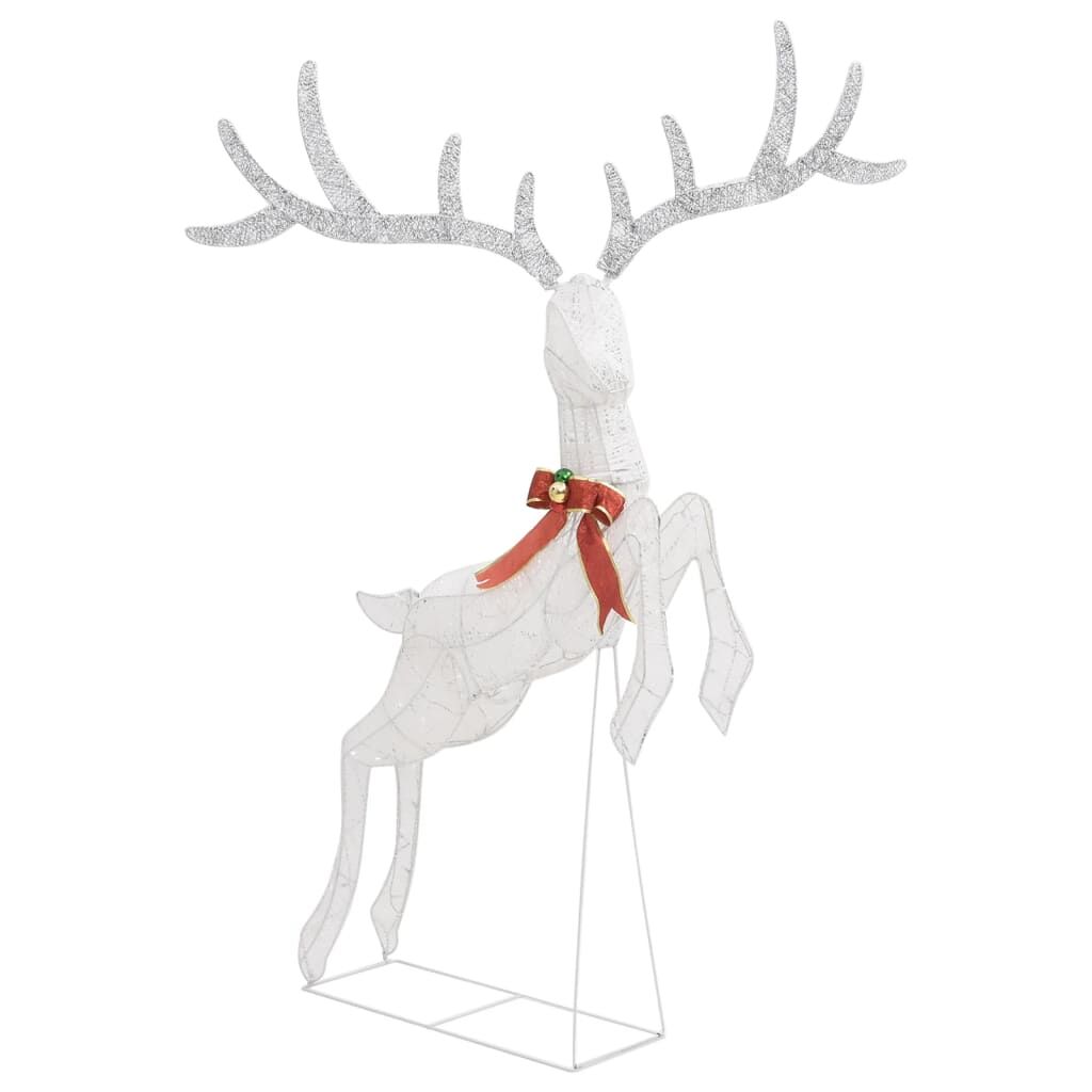 Vidaxl Reno Decorativo De Navidad Blanco 120 Leds Blanco Frío_4