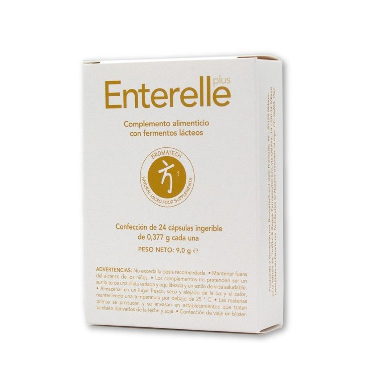 Enterelle plus probiótico Bromatech 24 cápsulas