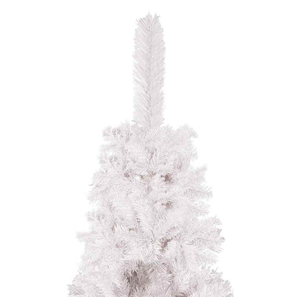 Vidaxl Árbol De Navidad Delgado Blanco 180 Cm_3