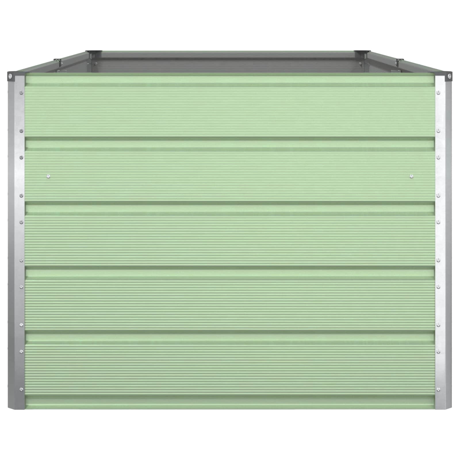 Jardinera Verde Pastel 195 X 100 X 75 Cm Acero Galvanizado_5