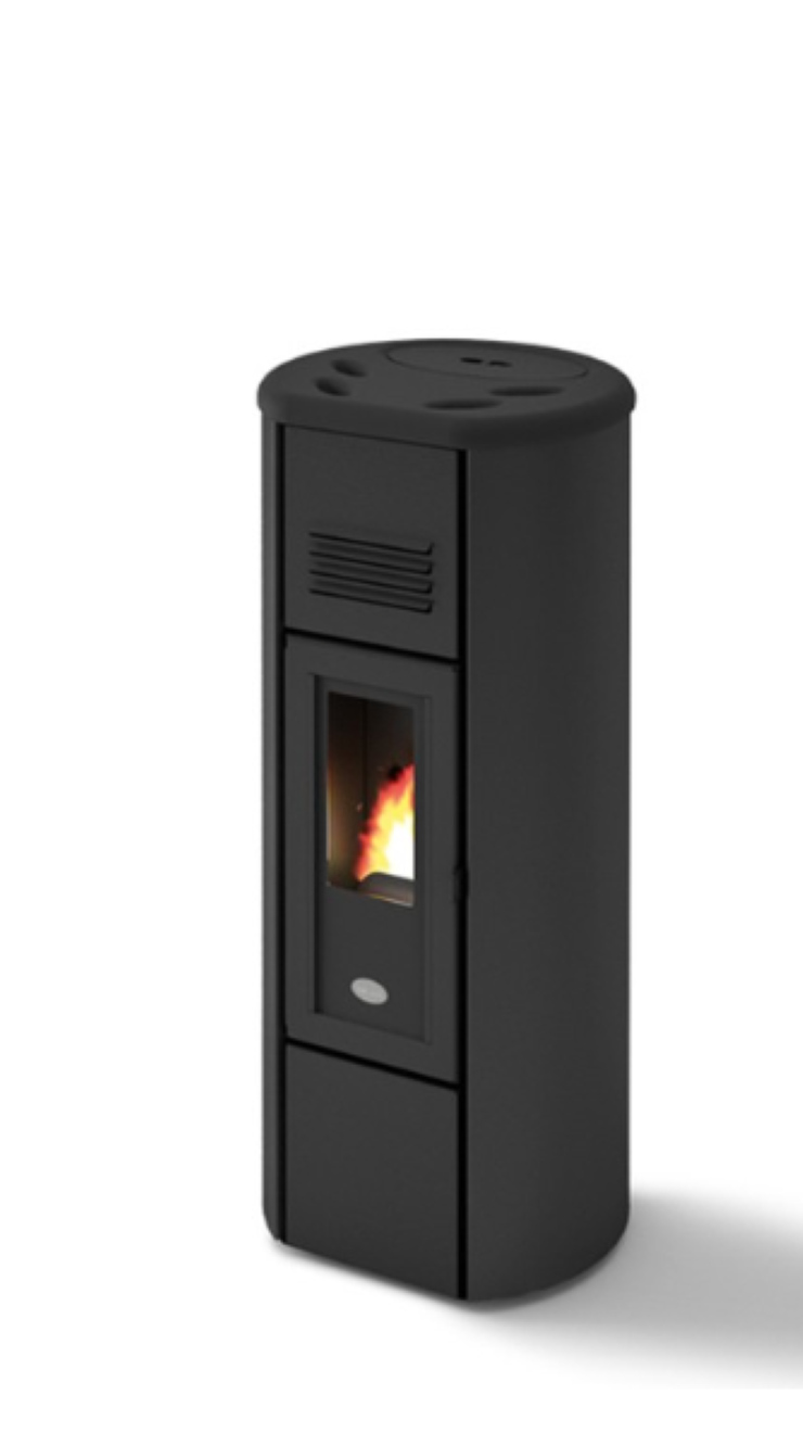 Estufa De Pellet Eva Calòr Heidi 901671100 Acabado Negro_0