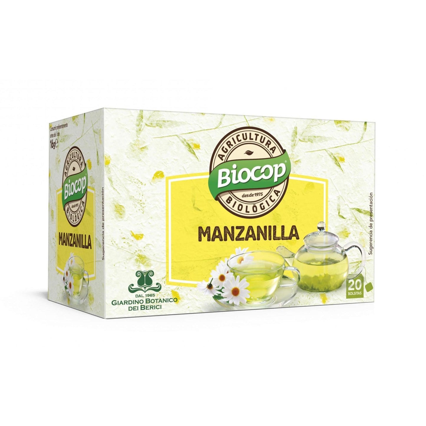 Infusión de Manzanilla Biocop 20 Bolsitas