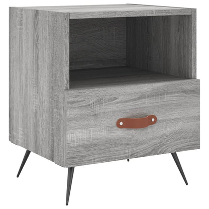 Mesitas Noche 2 Uds Madera Ingeniería Gris Sonoma 40x35x47,5 Cm_3