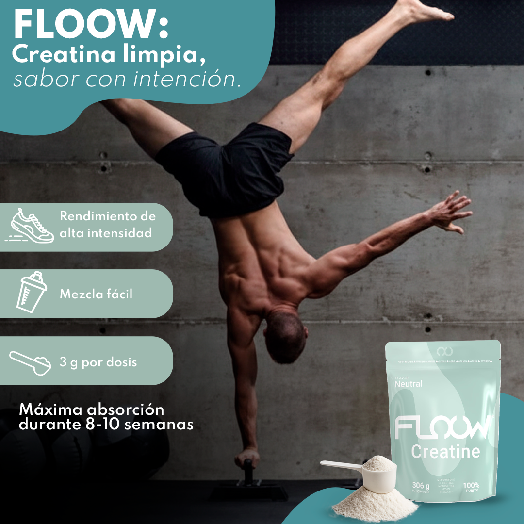 Creatina Monohidrato En Polvo 306g (90 Dosis) - Creatina Pura Sin Sabor - Suplemento Deportivo Para Masa Muscular_1