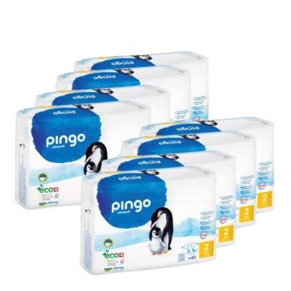 Pack Ahorro Pañales T2 (3-6kg) Pingo 336 Uds