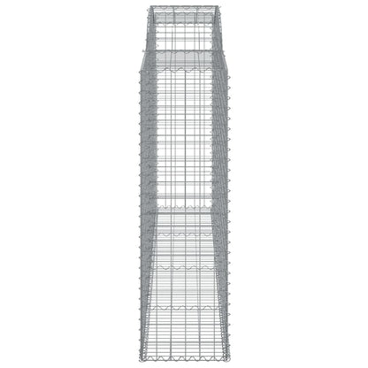 Cestas Gaviones 20 Uds Forma De Arco Hierro 300x50x160/180 Cm_4
