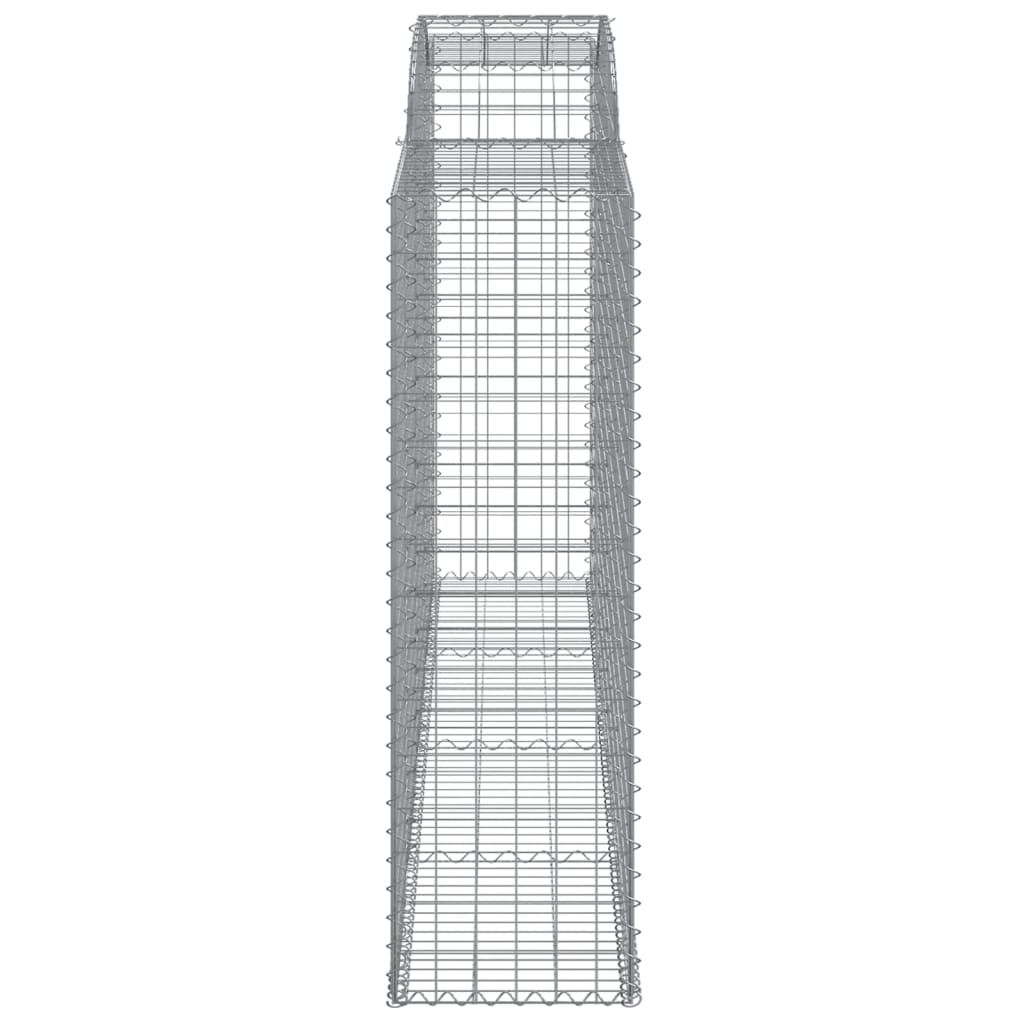 Cestas Gaviones 13 Uds Forma De Arco Hierro 300x50x160/180 Cm_4