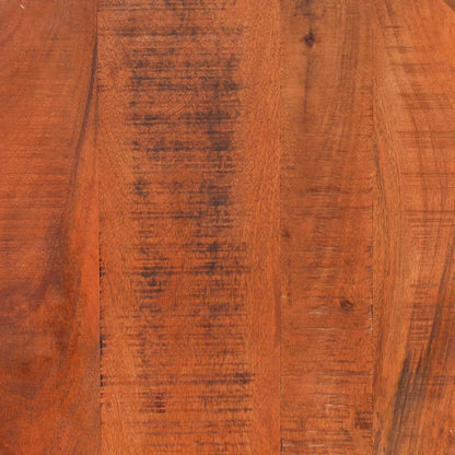 Mesa De Centro De Madera Maciza De Mango Rugosa Ø 52x30 Cm_4