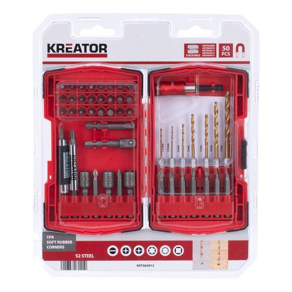 ACCESORIOS TALADRO SET 50PZS Powerplus