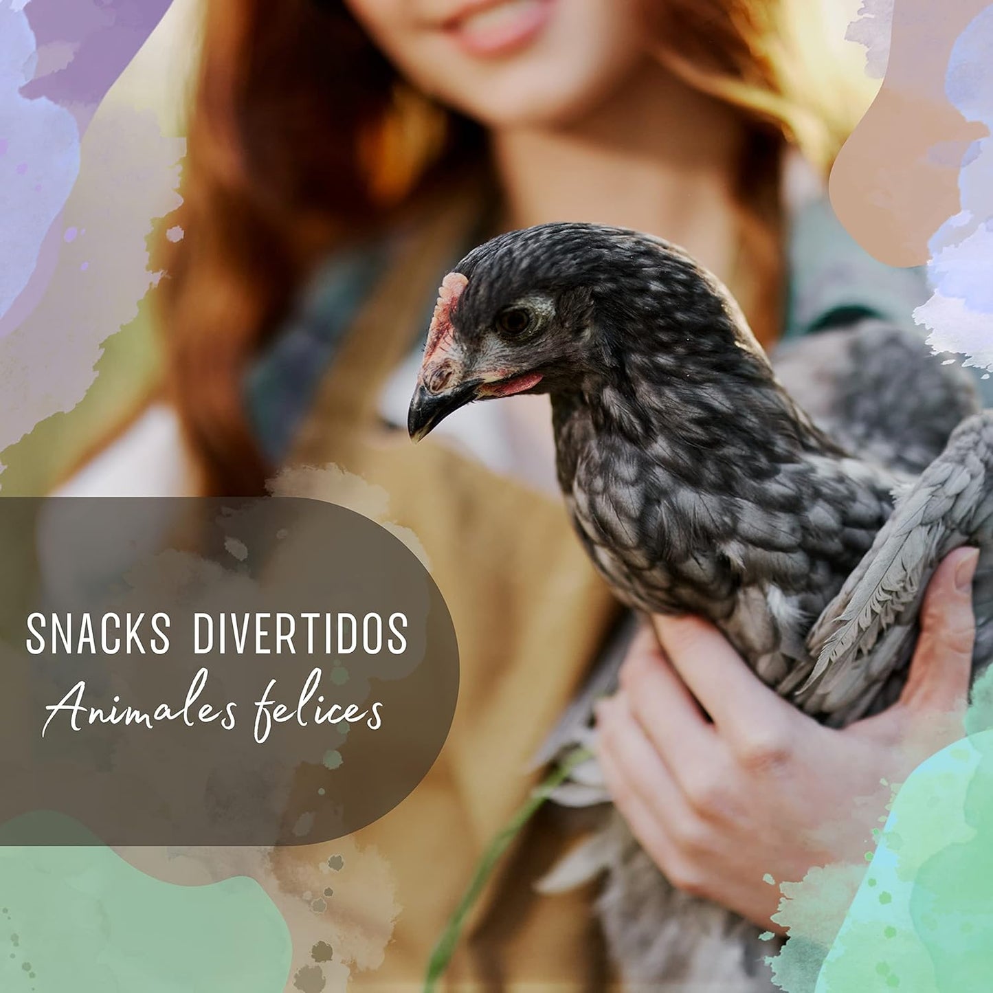 Palomitas de maíz para gallinas 100% natural a base de maíz y zanahoria, 350 G_4