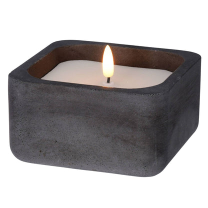 Well Home - Pack 6 Velas Led Cuadrada Negro