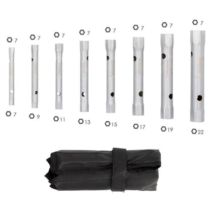 Juego Llaves Tubo Tubular Wolfapck 8 Piezas_2