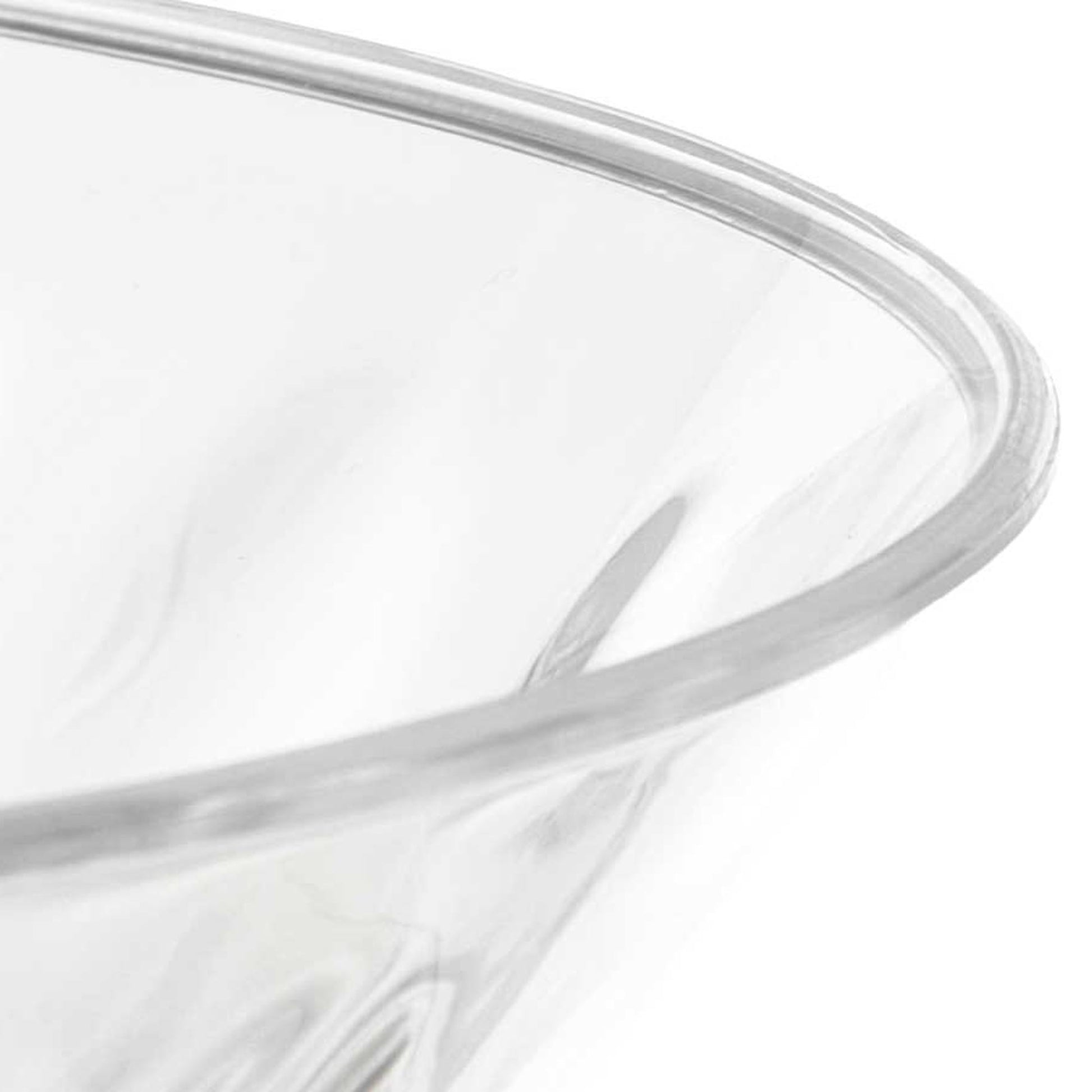 Bol Plastico Puntos 28cm Transparente Colección Leknes