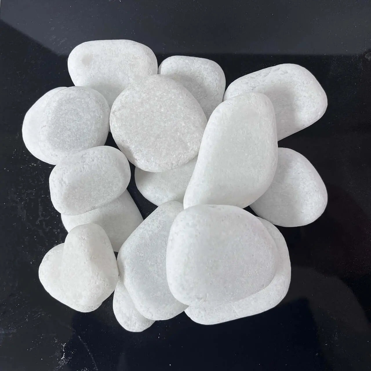 Canto Rodado Blanco Plano Recycla / Saco 20 Kg. / 10-50 Mm_3