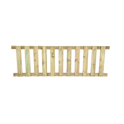 Valla De Madera Masgames Recta 80 Madera Sin Pintar.