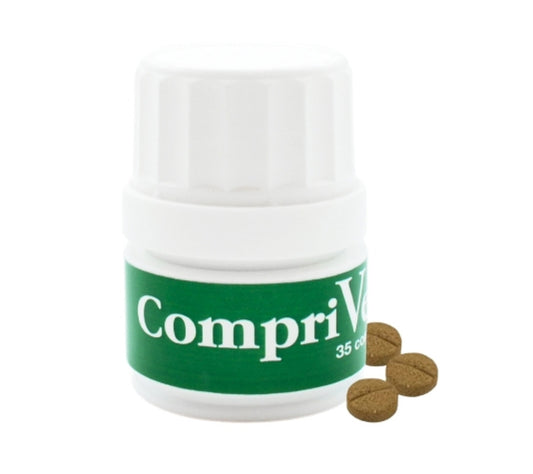 CompriVerm – Complemento nutricional en comprimidos para aves de corral (anátidas, gallinas, faisanes) – 35 comprimidos_0