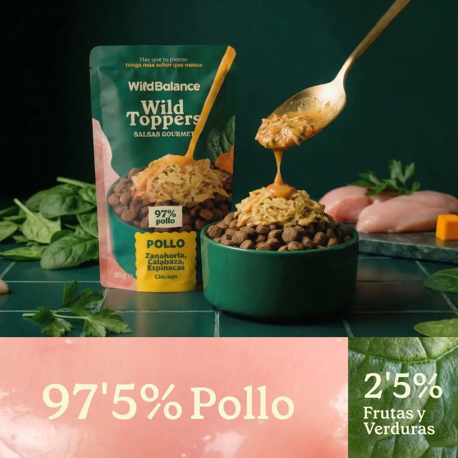 Wild Toppers Salsas Gourmet Pollo Wild Balance 85g