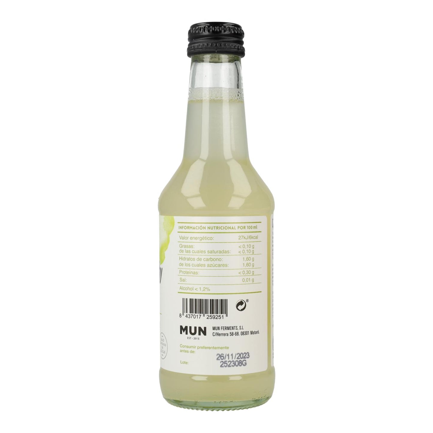 Té Kombucha Ginger Kombutxa 750 ml