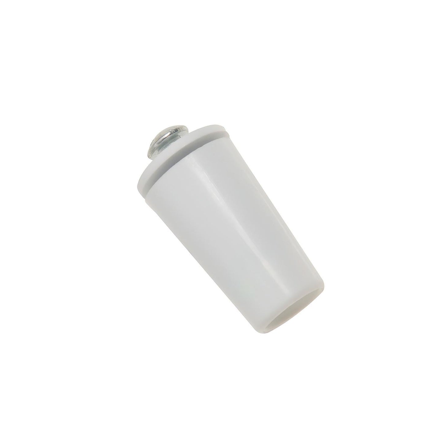 Tope Persiana Con Tornillo 40 Mm. Blanco