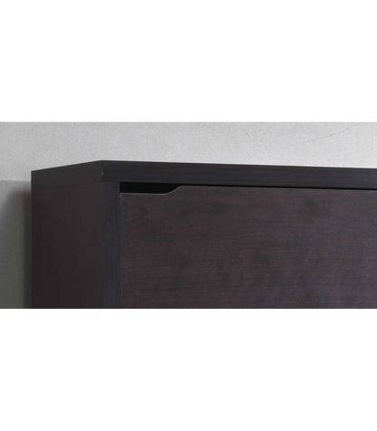 Zapatero 4 Puertas Kubox Acabado Capuchino 79cm(ancho) 155cm(altura) 24cm(fondo)_5
