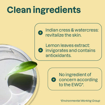 Super leaves Gel de ducha refrescante Lemon Leaves Attitude 473 ml