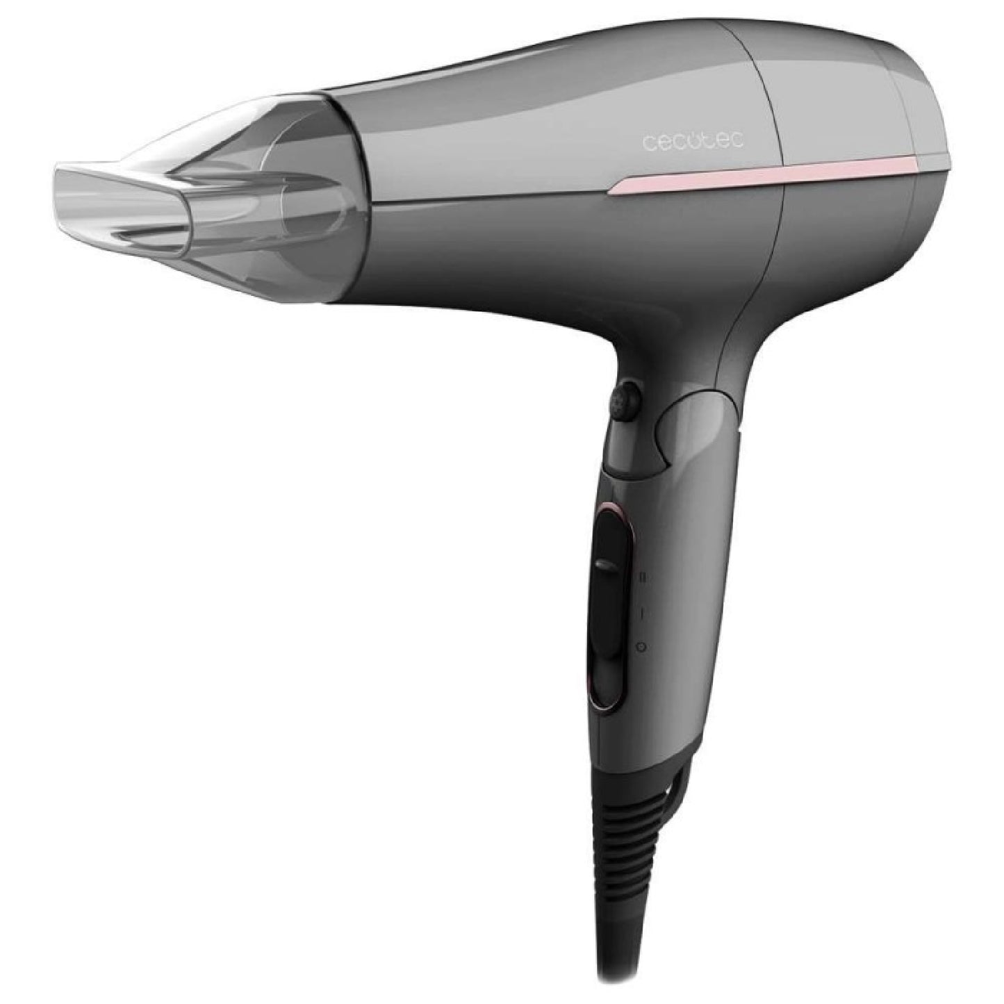 Cecotec Secador De Pelo De Viaje Ionicare Power&go Heaven Grey. 2000w, 2 Temperaturas, 2 Velocidades_1