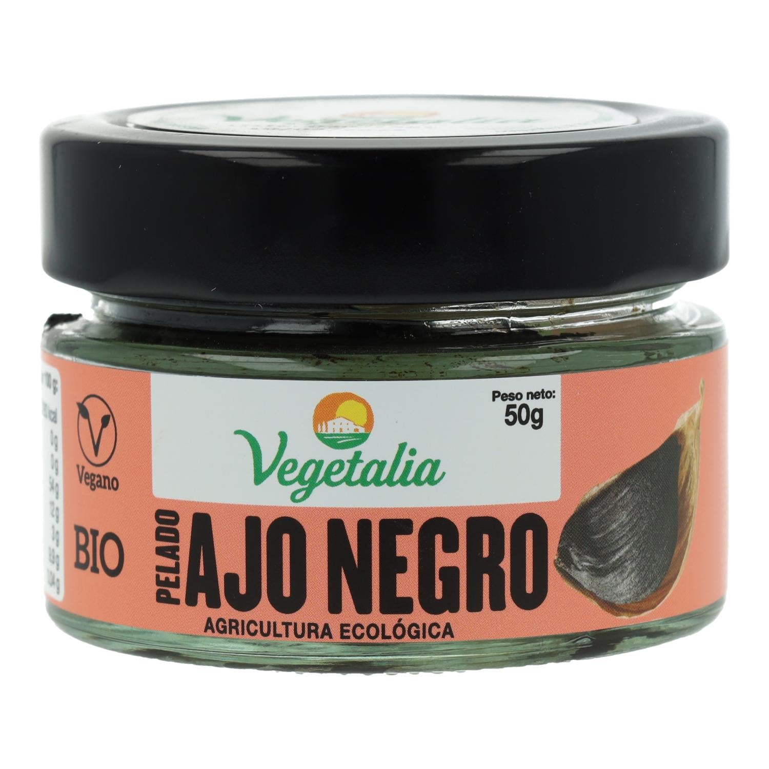 Ajo Negro pelado Vegetalia 50 g