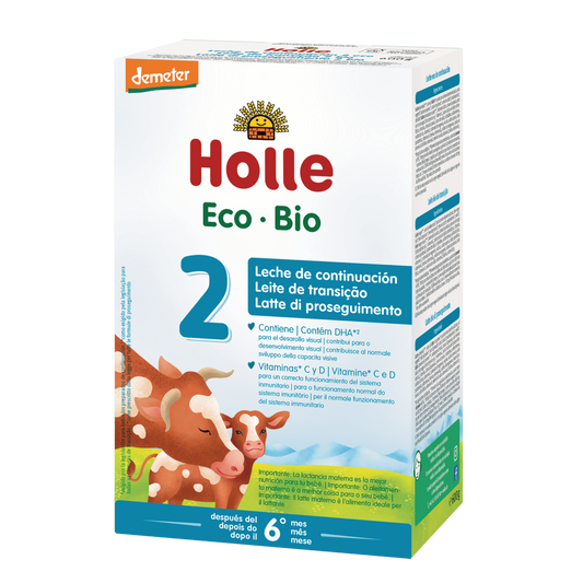 Leche de Continuación nº 2 (+6 meses) Ecológica Holle 600 g