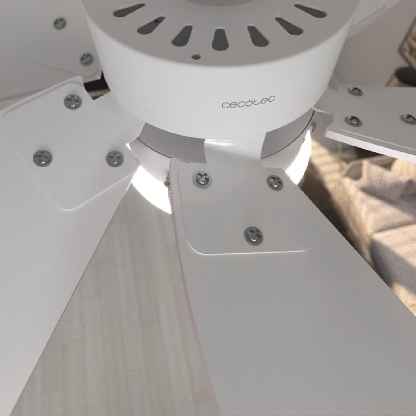 Cecotec Ventilador De Techo Con Luz Ventilador De Techo Energysilence Aero 3600 Vision Purple_2