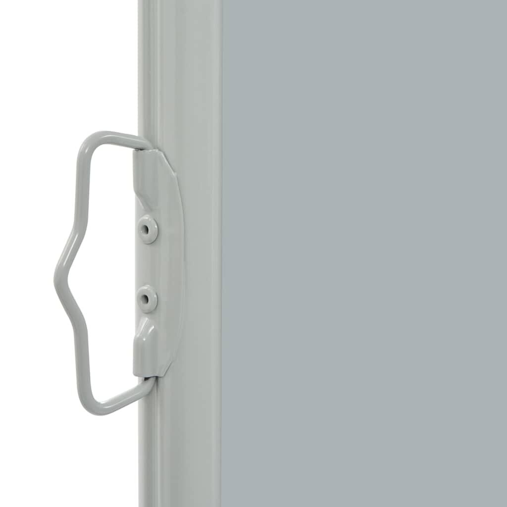 Vidaxl Toldo Lateral Retráctil De Jardín Gris 80x300 Cm_4
