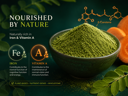 Moringa En Polvo Bio - 500g | Superalimento Ecológico Vegano Para Batidos, Smoothies Y Zumos, Sin Azúcares Añadidos_3