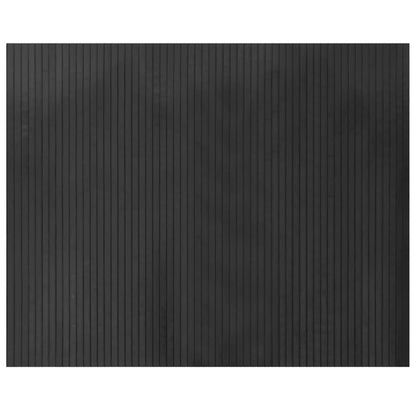 Vidaxl Alfombra Rectangular Bambú Gris 80x100 Cm_0