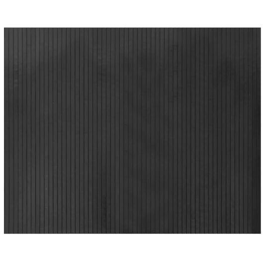 Vidaxl Alfombra Rectangular Bambú Gris 80x100 Cm_0