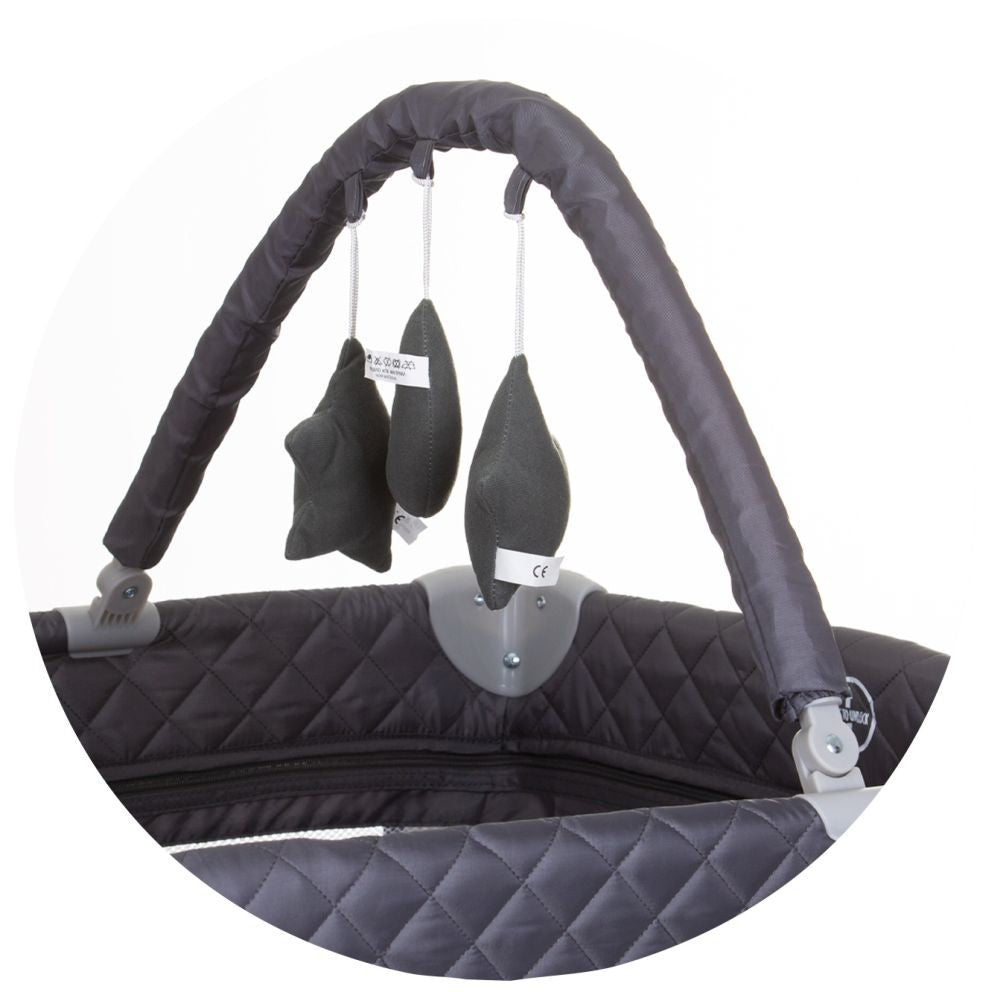 Cuna De Viaje Con Cambiador Luna Ash Grey_3