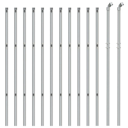 Cerca De Alambre Plateado 1,1x25 M / Vetonek_2