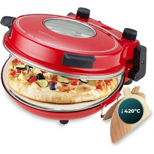 Cecotec Pizza Maker Horno Grill Eléctrico Para Pizza Fun Pizza&co Mamma Mía Vista_0