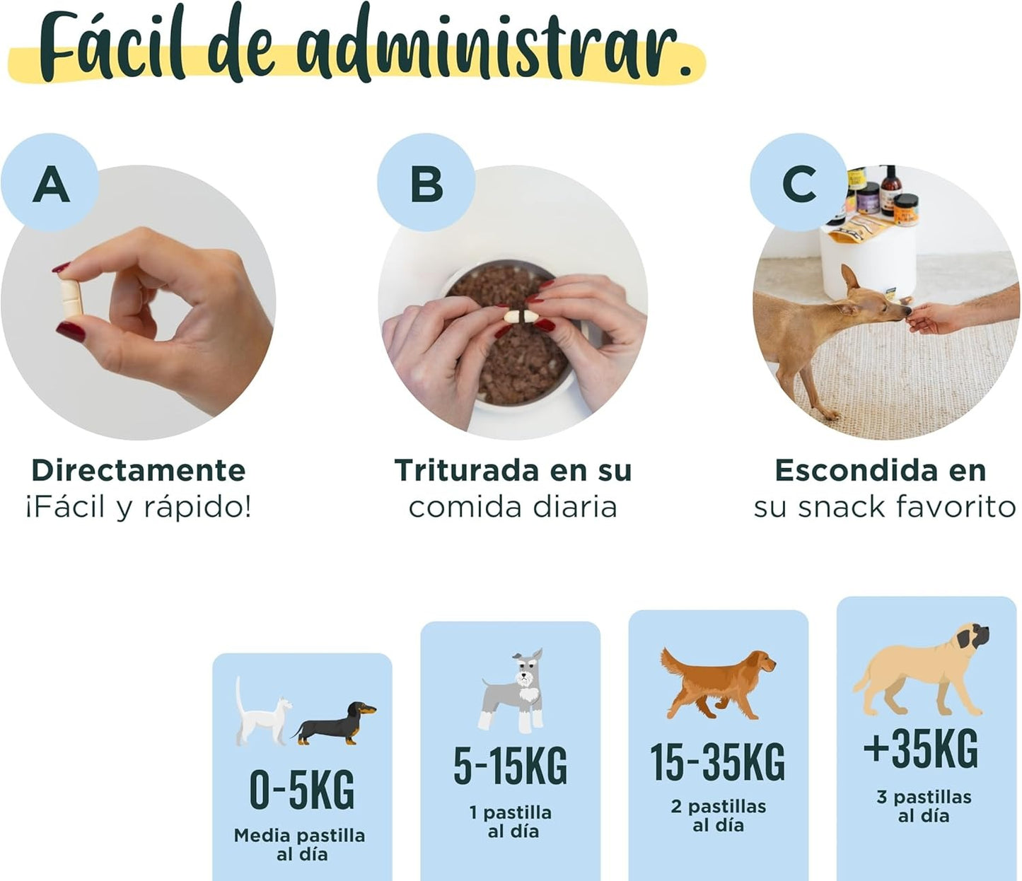 Wolf Belly Stay Strong Calcio para Perros y Gatos Suplemento Dieta BARF 30 comp