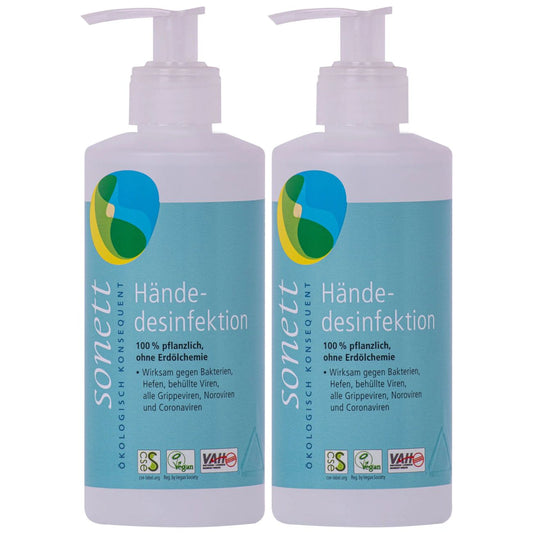Desinfectante De Manos, 2 X 300 Ml Con Dosificador, Antiséptico De Manos_0