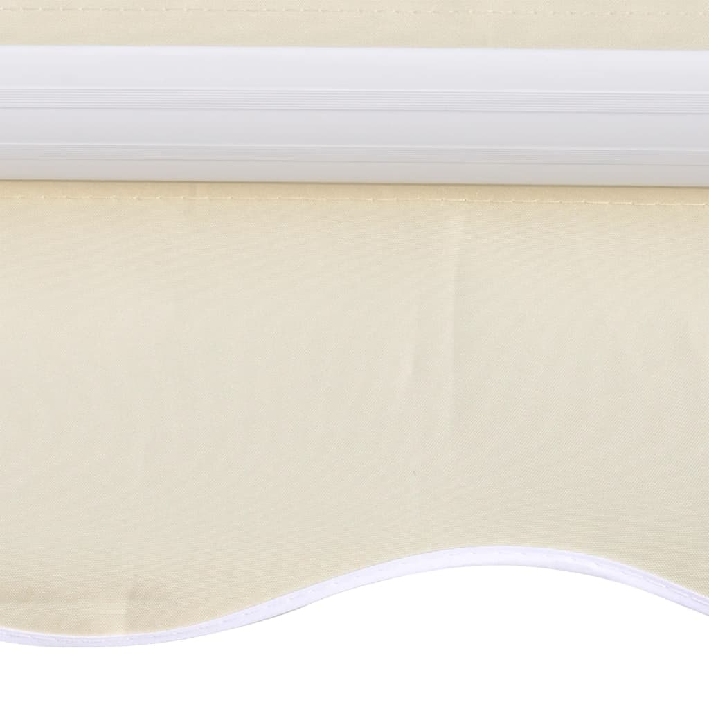 Tela De Repuesto Para Toldo Crema 3,5x2,5 M Poliéster_2