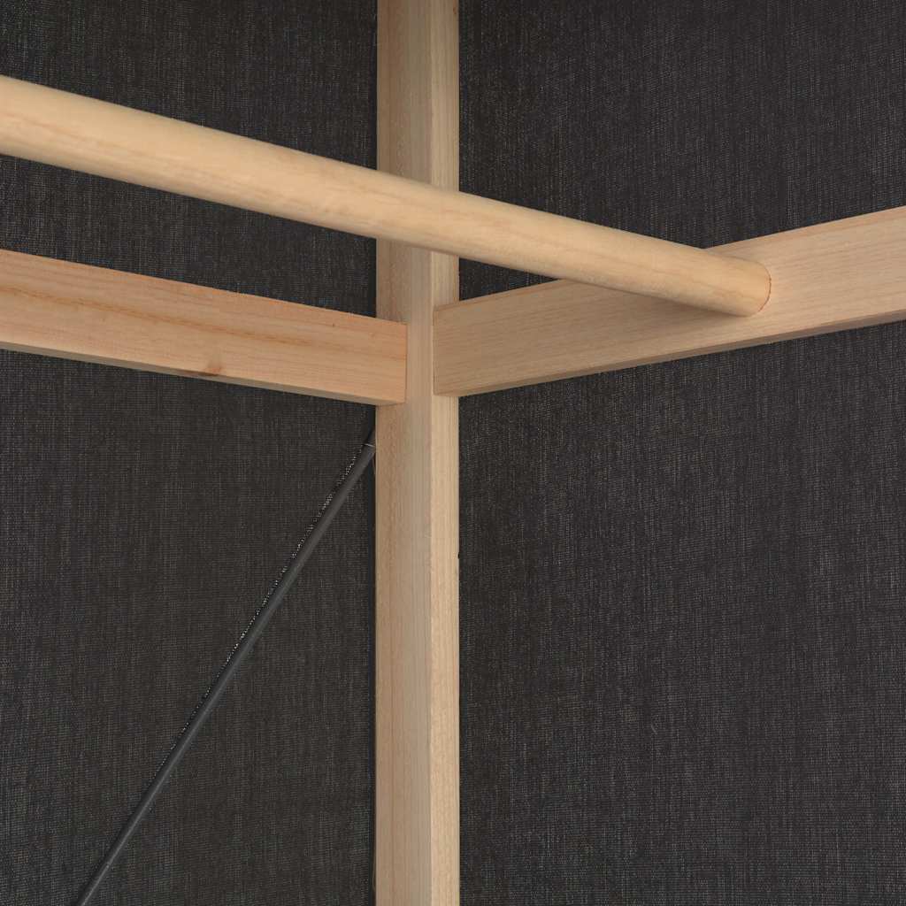 Armario De Tela Gris 79x40x170 Cm_4