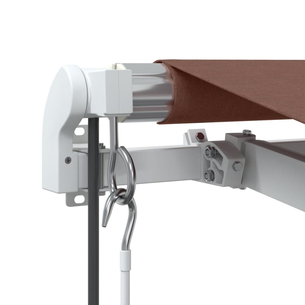Toldo Retráctil Automático Marrón 350x250 Cm_5