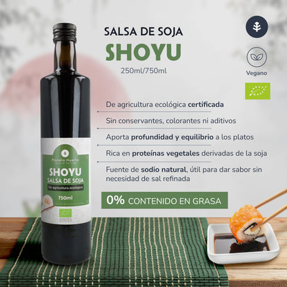 Salsa de soja Shoyu ECO Planeta Huerto 750 ml
